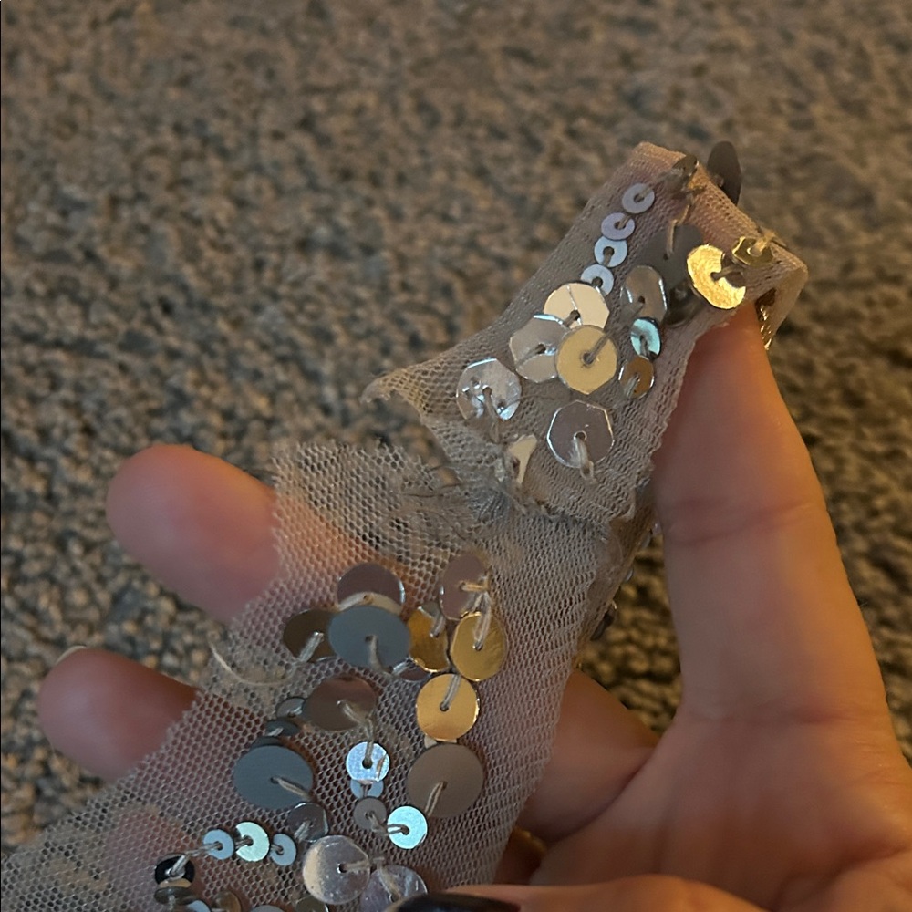 Vanity Sequin Tank Top - Silver and Gold - Picture 5 of 5